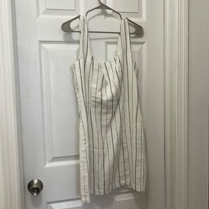 Striped Linen Dress